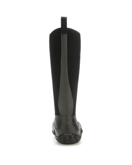 Muck Boot Black Hale Rubber Wellington Boots