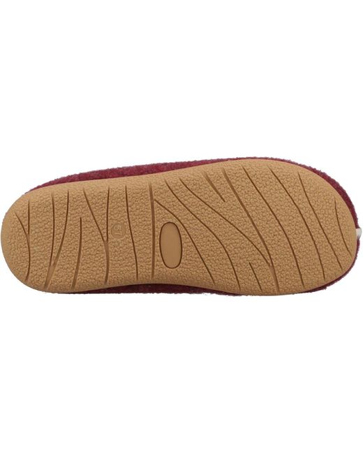 Hush Puppies Red Good Recycled Rpet Synthetic Burgundy Slippers
