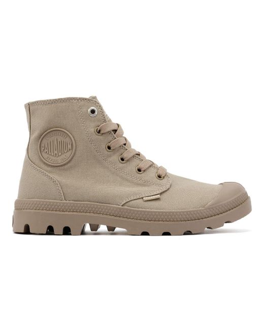Pampa Hi Mono Chrome Chaussures En Toile Palladium pour homme en coloris Natural