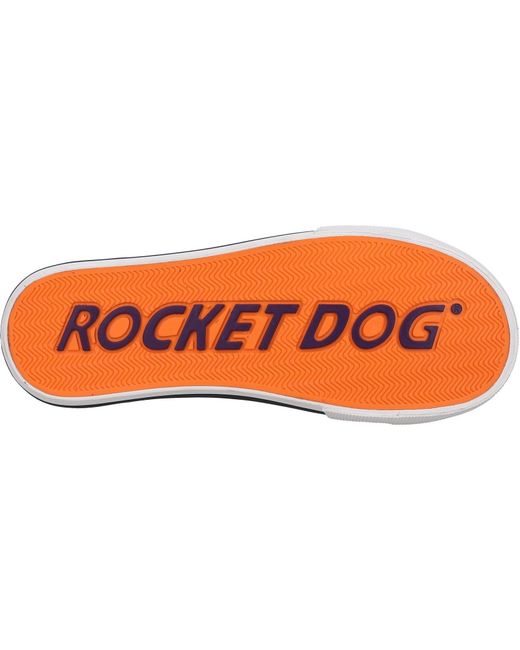 Rocket Dog Black Jazzin Plus Dixie Cotton Trainers