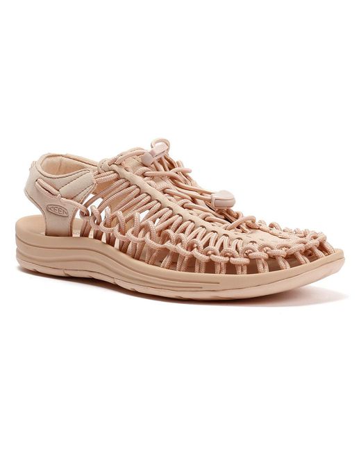Keen Pink Uneek Cameo Rose Sandals