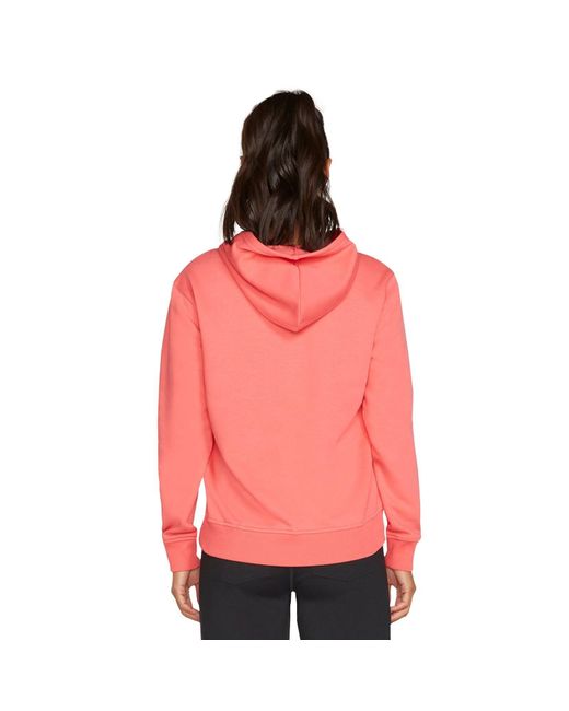 Skechers Pink Heritage Pullover Cotton Hooded Sweatshirt