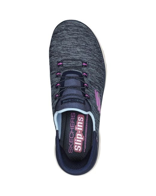 Skechers Blue Summits Dazzling Haze 149937-Nvpr Slip On Shoes