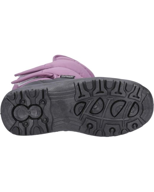 Cotswold Purple Welland Textil Winterstiefel