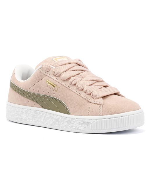 PUMA Pink Suede XL Sneaker Aus Wildleder In Rosa - EUR 40.5