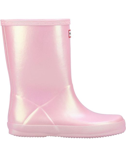Hunter Pink First Nebula Rubber Bella Wellington Boots