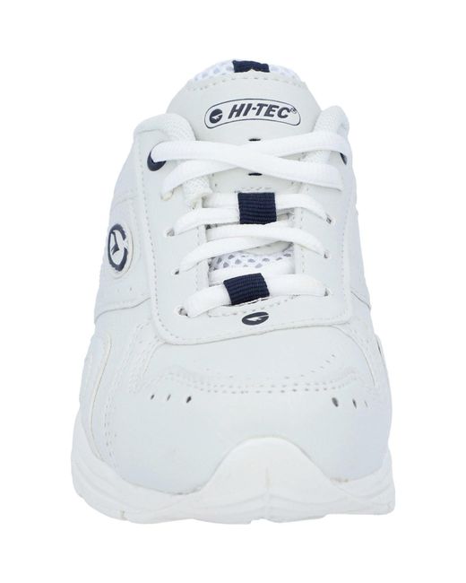 Hi-tec White Xt115 Synthetic Trainers