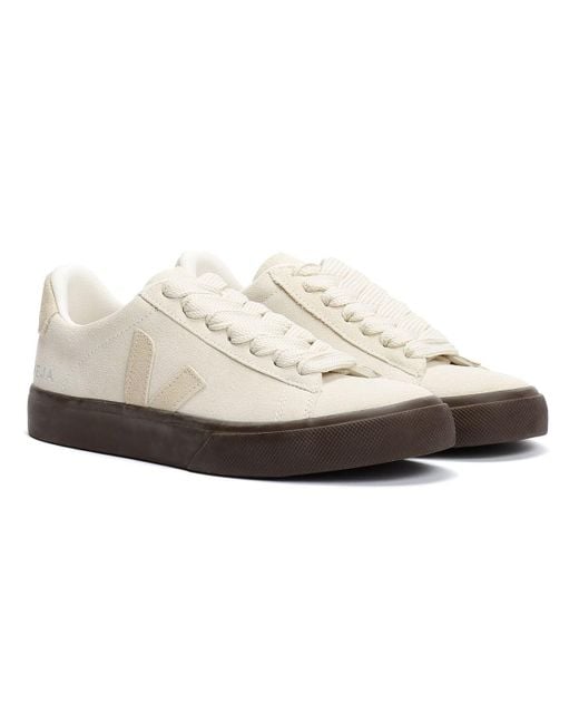 Veja White Campo Bold Wildleder Sneaker