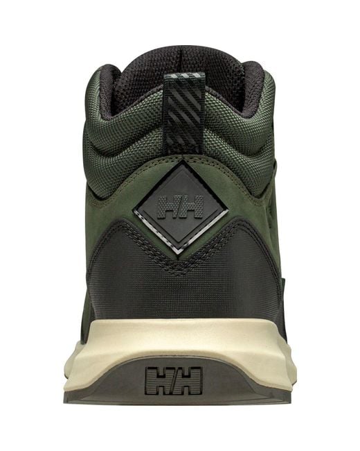 Helly Hansen Sport Green Corru Leather Dark Utility/Beluga Boots for men