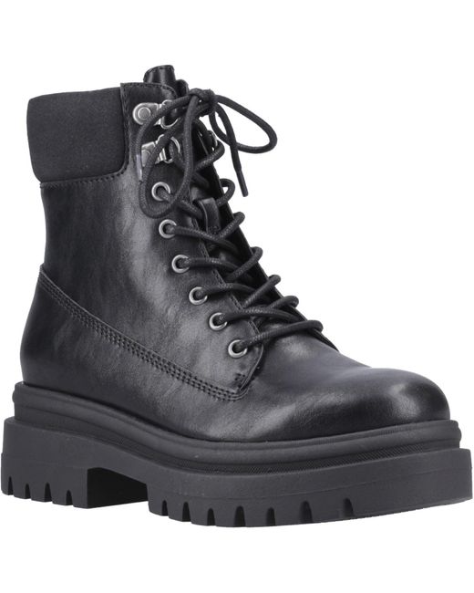 Danie Bottes Mi-Mollet À Talon Rocket Dog en coloris Black
