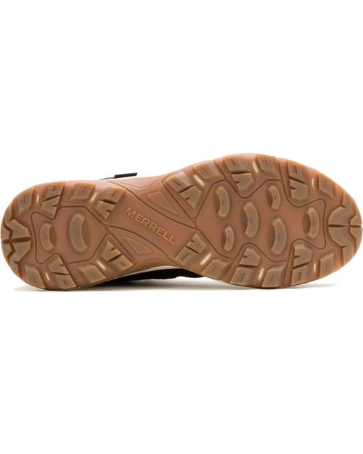 Merrell Black Tempo Sol Mid Suede Coal Hiking Boots