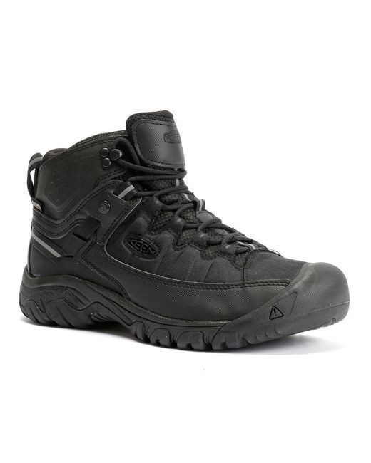 Keen Black Targhee Exp Mid Waterproof Trainers for men