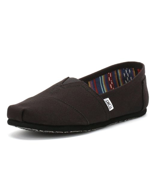 toms black on black men's classics
