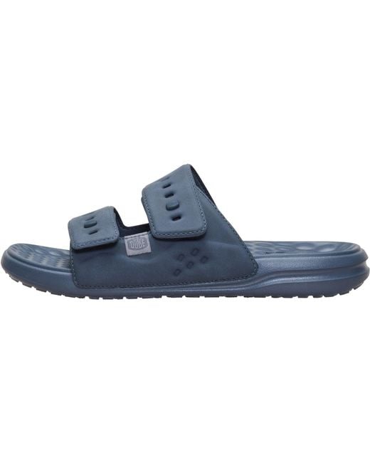 HeyDude Blue Wave 2 Strap Polyurethane Turbulence Sandals for men