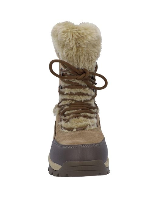 Hi-tec Brown Mortiz 200 Wanderschuhe Aus Hellem Braunem Leder
