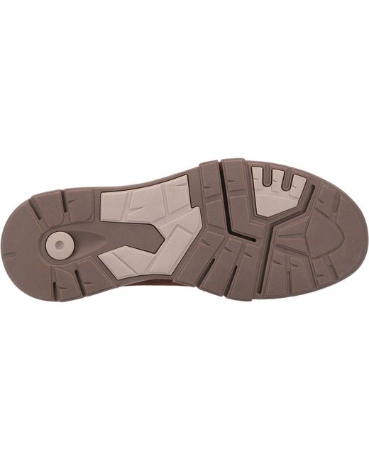 Fletcher Mocasines De Cuero Para Hombre En Hush Puppies de color Brown