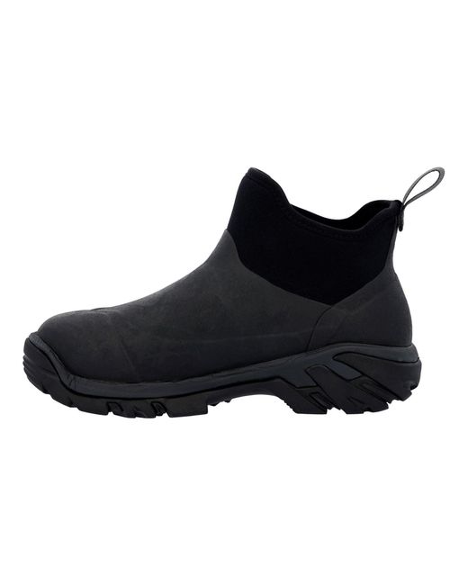 Muck Boot Black Woody Sport Rubber/Dark Wellington Boots