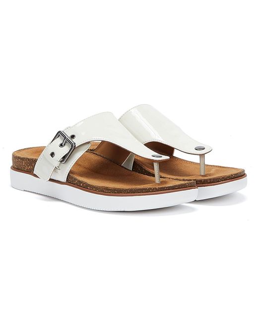 Clarks ORABELLA IRIS Blanc - Chaussures Sandale Femme 63,50 €