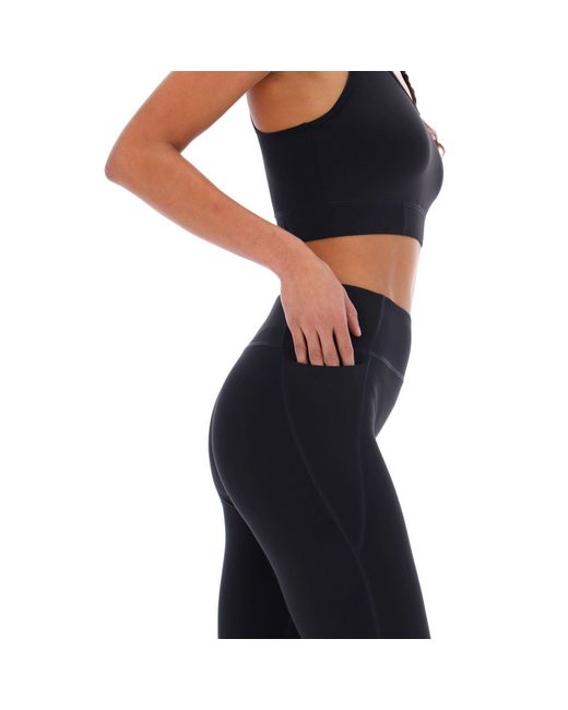 Ted Baker Black Sally Tbwls2649 Polyester Sports Leggings