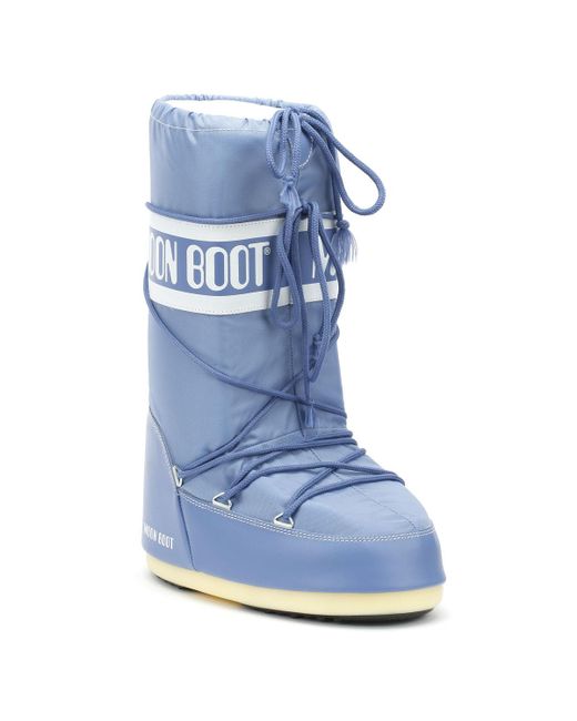 Moon Boot Blue Ankle Boots