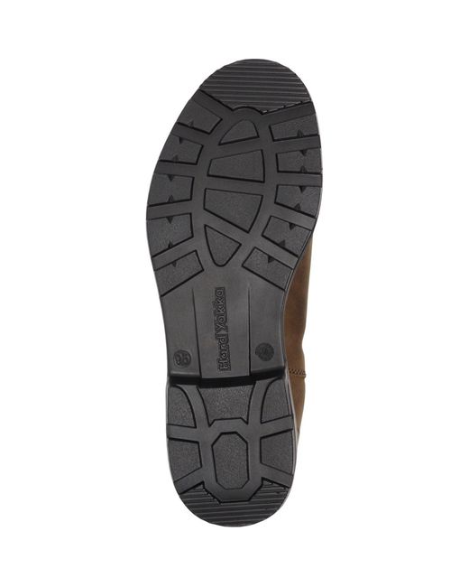Hard Yakka Brown Brunswick Leather Saddle Nubuck Boots for men
