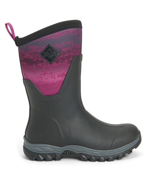 Muck Boot Brown Arctic Sport Mid Rubber/ Wellington Boots