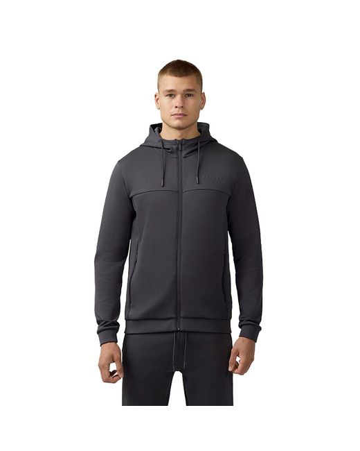 Castore Blue Scuba Full Zip Through Hoody Polyester Hooded Sweatshirt for men