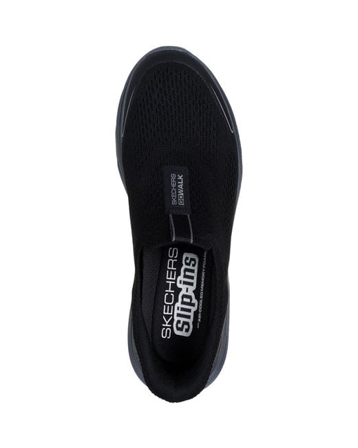 Skechers Blue Go Walk Easy Evolution Slip On Runners for men