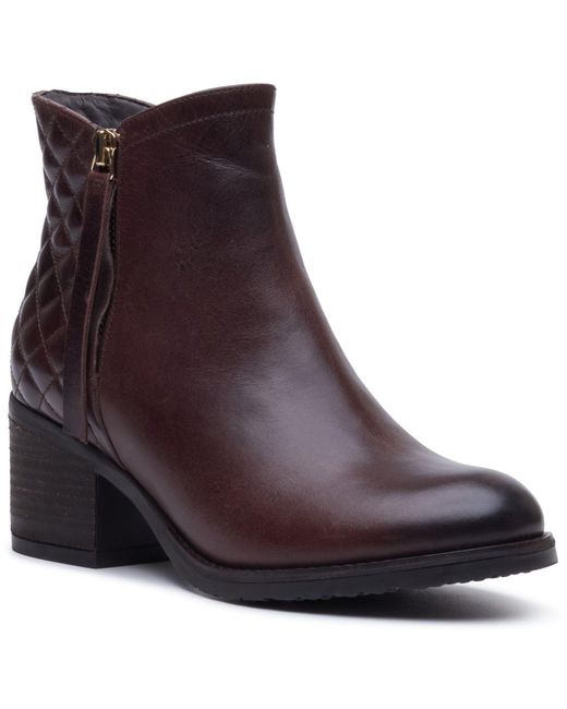 Hush Puppies Purple Halia Leather Boots