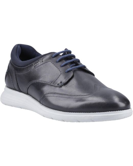 Pod Blue Vantage Leather Lace-Up Shoes for men