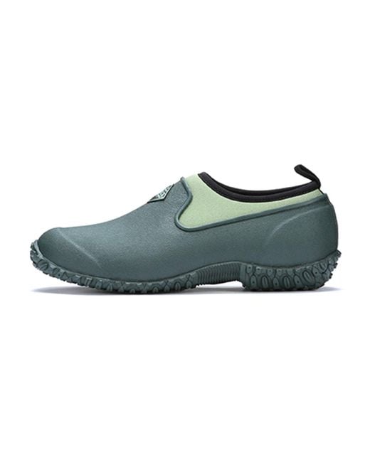Muck Boot Green Muckster Ii Low Rubber Wellies Shoes