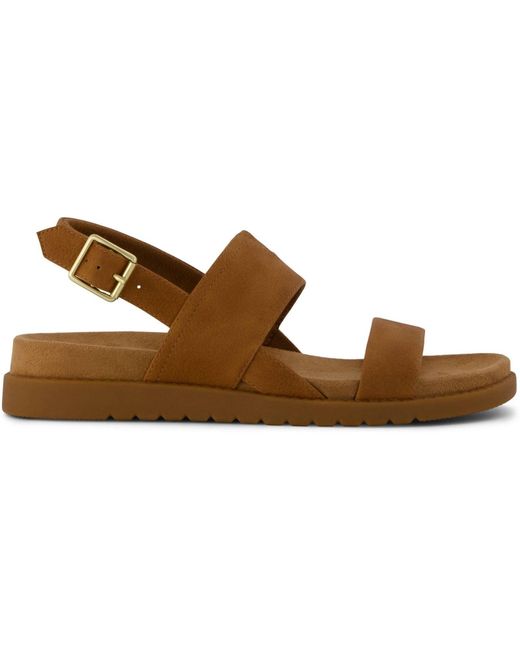 TOMS Brown Marin Sandal Polyurethane Sugar Sandals Pu