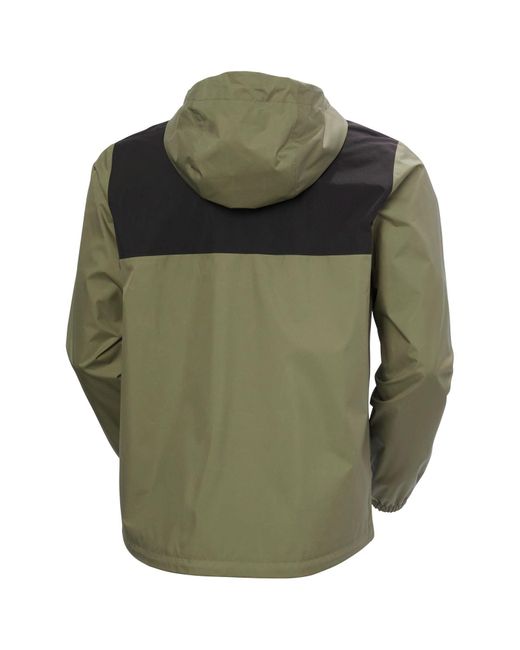 Helly Hansen Sport Green Vancouver Rain Jacket for men