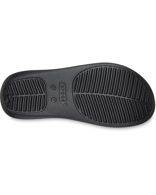 CROCSTM Black Getaway Triangle Eva Sandals
