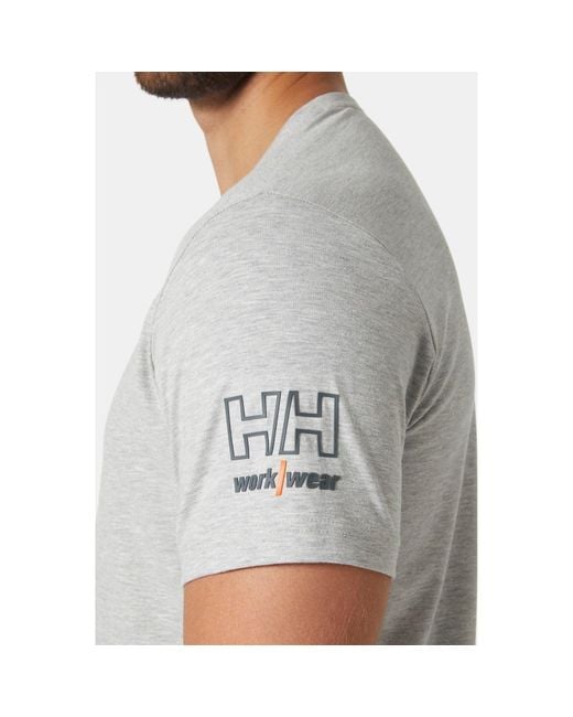 Helly Hansen White Kensington Cotton T-Shirt for men