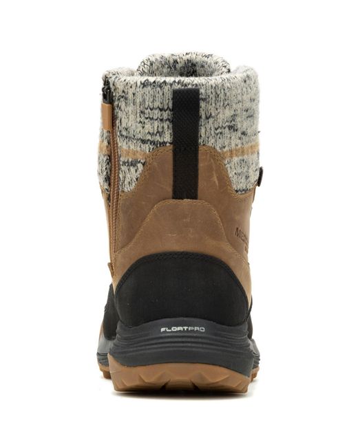 Merrell Brown Siren 4 Thermo Mid Zip Waterproof Boots