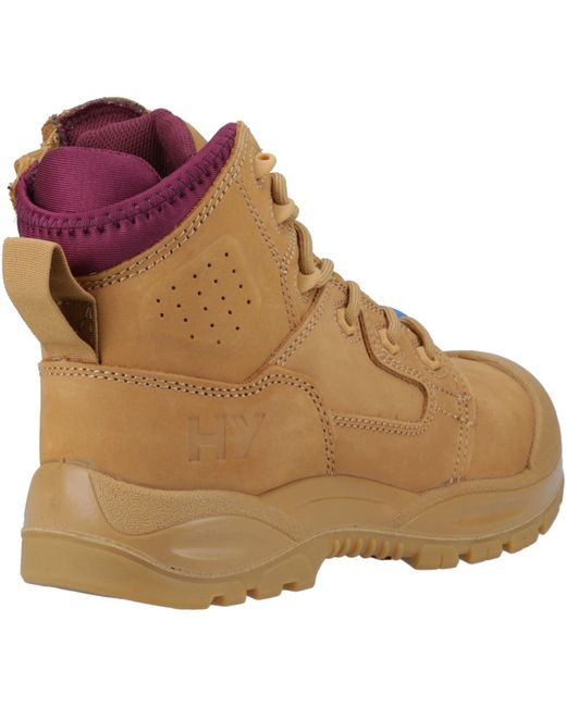 Hard Yakka Brown Legend Leather Wheat Safety Boots