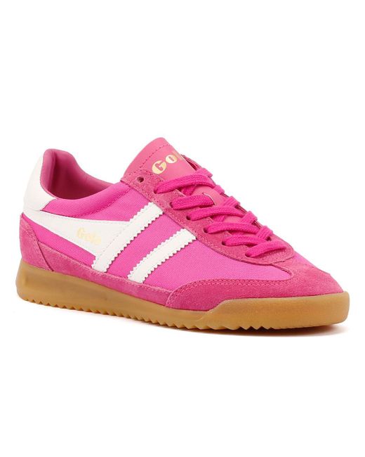 Tornado Zapatillas Rosas Para Mujer Gola de color Pink