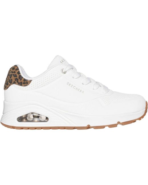 Skechers White Uno