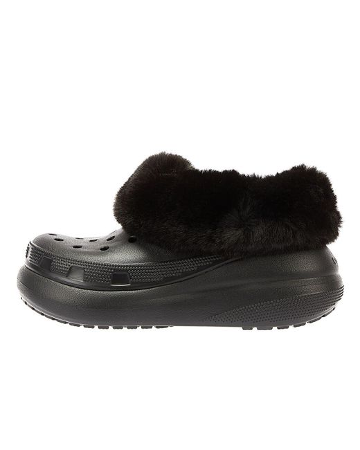 CROCSTM Black Furever Crush Glitter
