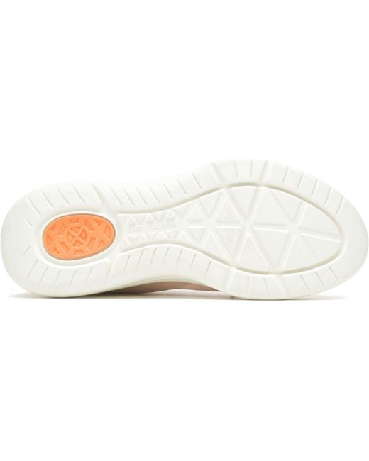 Hush Puppies Pink Elevate Leder Sneaker