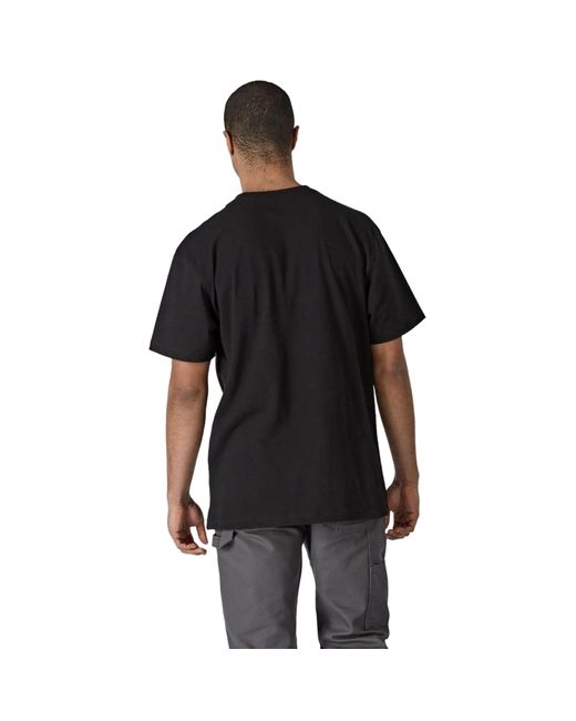 Dickies Black Short Sleeve Cotton for men