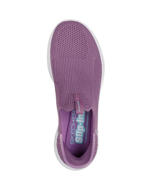 Skechers Purple Ultra Flex 3.0 Easy Win Textile sneaker