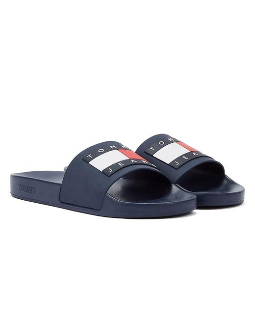Hilfiger slides best sale mens