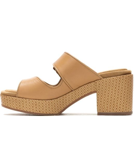 Hush Puppies Brown Poppy Sandalen Aus Leder