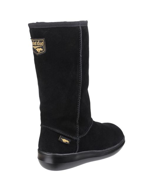 Rocket Dog Black Sugardaddy Suede Boots