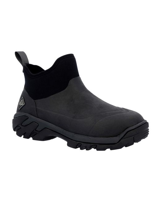 Muck Boot Black Woody Sport Rubber/Dark Wellington Boots