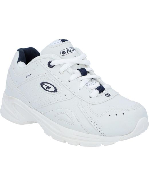 Hi-tec White Xt115 Synthetic Trainers
