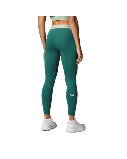 Castore Green Adapt Legging Polyester Sports Leggings
