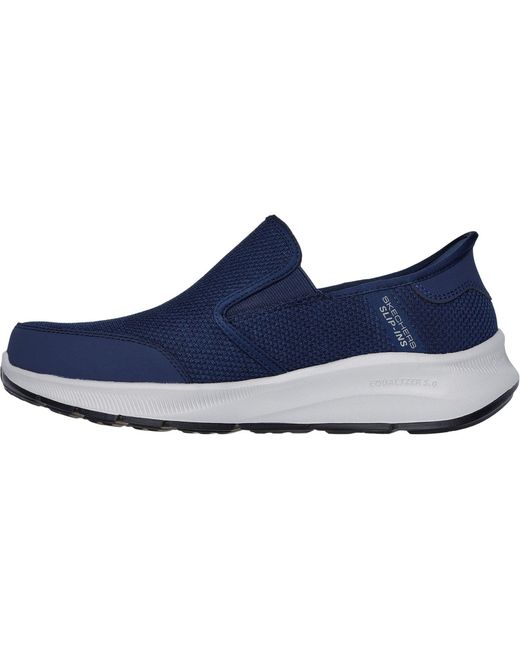 Skechers Blue Equalizer 5.0 Drayze 232926-Nvy Slip On Shoes for men